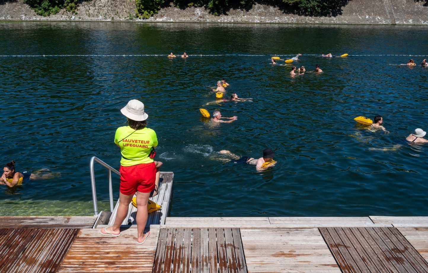 Bañarse en el Sena vuelve este verano Bañarse en el Sena vuelve este verano
